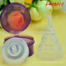 2017 100% medical silicone menstrual cup